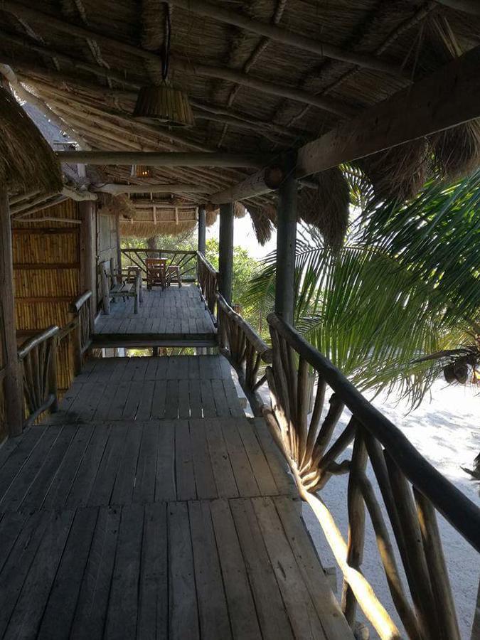 Cabanas Perla Escondida Hotel Dzilam de Bravo Luaran gambar