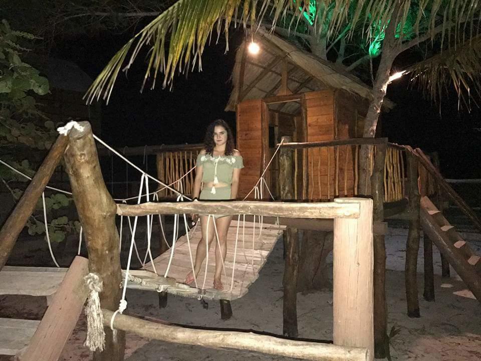 Cabanas Perla Escondida Hotel Dzilam de Bravo Luaran gambar