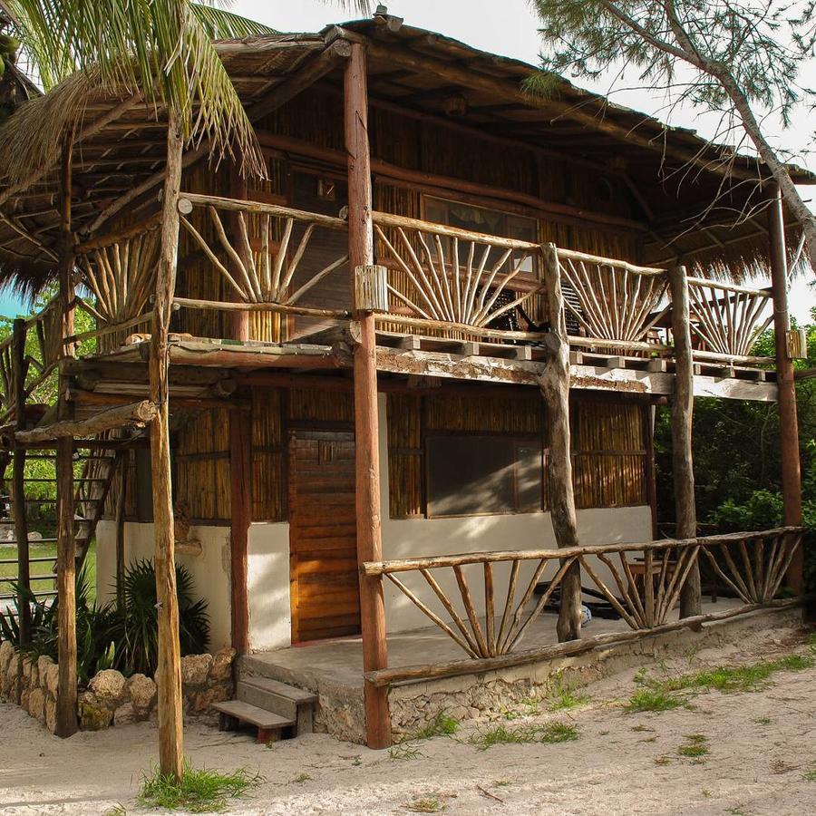 Cabanas Perla Escondida Hotel Dzilam de Bravo Luaran gambar